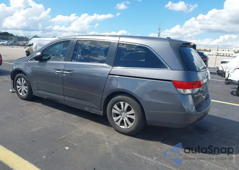 2016 Honda Odyssey Ex-L из США, поврежденный, VIN 5FNRL5H61GB058019